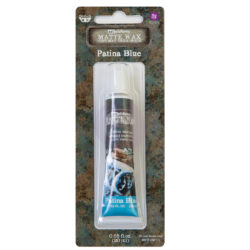 prima finnabair art alchemy matte wax tube patina blue