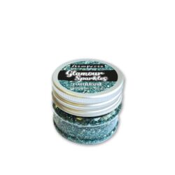 stamperia glamour sparkles 40g k3ggs03 turquoise light powder blue