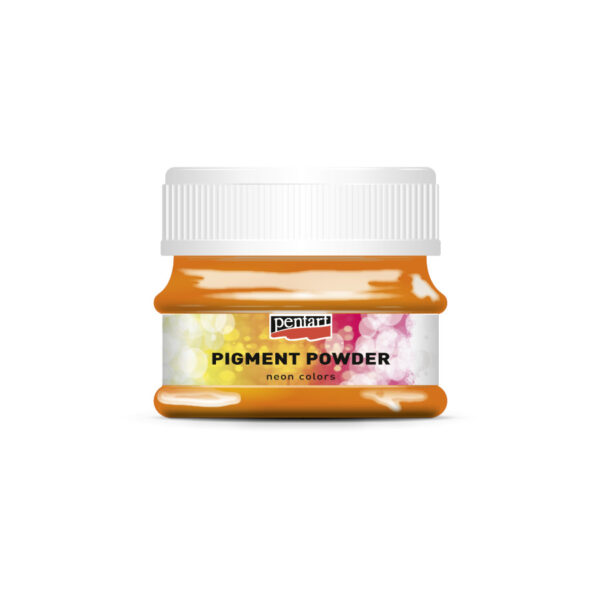 pentart pigment powder p34350 neon orange 6g