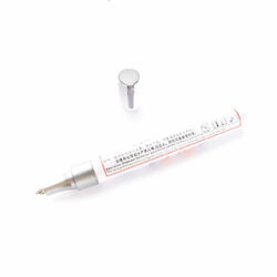 solvent based permanent marker bullet tip silver