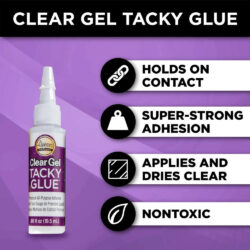 Aleene's Clear Gel Tacky Glue 0.66 fl oz