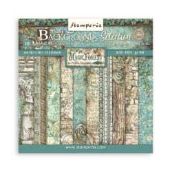 Stamperia Scrapbook Pad 12x12 SBBL131 Magic Forest Backgrounds