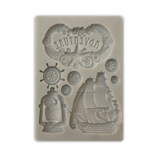 Stamperia Silicone Mould A6 KACM20 Songs of the Sea Adventure