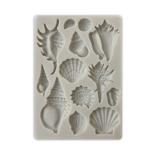 Stamperia Silicone Mould A6 KACM23 Songs of the Sea Shells