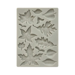 Woodland Leaves A5 Silicone Mould