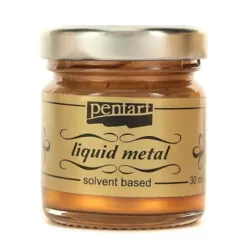 pentart liquid metal 21082 brass