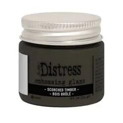 Scorched Timber Distress Embossing Glaze